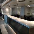 Marble Bartop coated with Clearstone