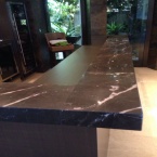 Bar top restored and coated with Clearstone